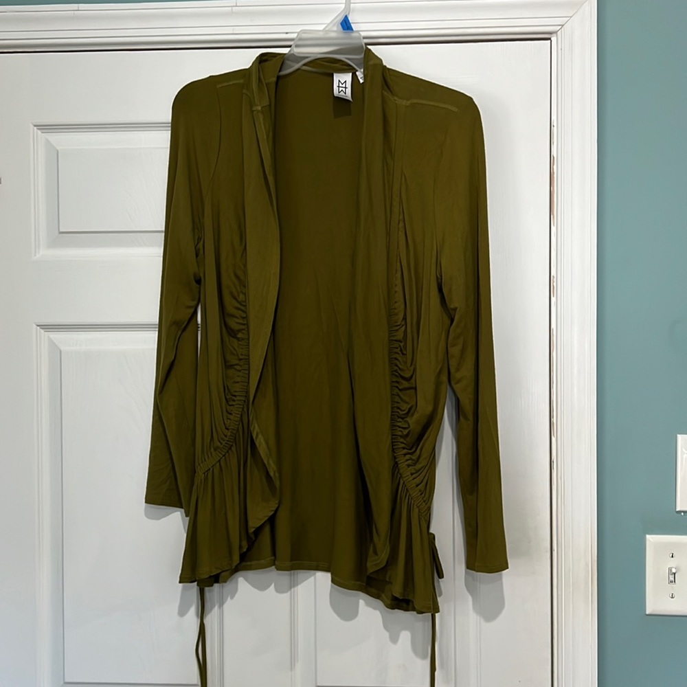 Olive Green Over Shirt Size Medium